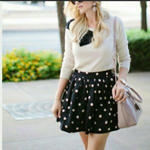 NWT Adorable Kate Spade polka dot skirt. Size 4